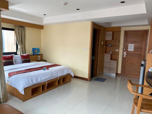 Katil atau katil-katil dalam bilik di L18 residence แอลสิบแปด เรสซิเดนซ์