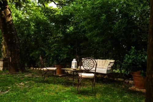 Zahrada ubytování Villa Carrara La Spada