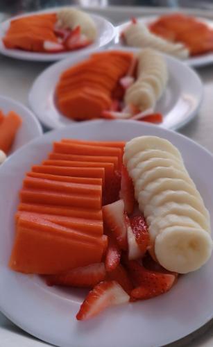 Jídlo v prázdninového domu nebo okolí