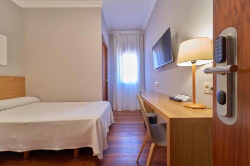 Μια τηλεόραση ή/και κέντρο ψυχαγωγίας στο Hotel Prado Viejo
