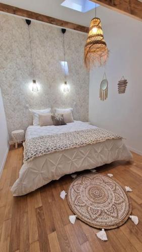 T3 duplex cosy & calme au port - Tram