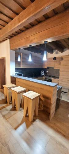 Dapur atau dapur kecil di Chata Tatranka