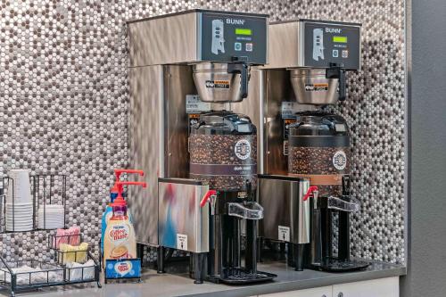 a coffee machine sitting on top of a counter at Extended Stay America Premier Suites - Nashville - Vanderbilt in Nashville