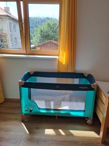 Posteľ alebo postele v izbe v ubytovaní Apartmány Horní Bečva