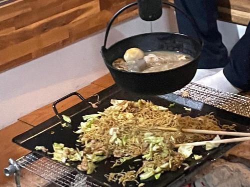 Comida en o cerca de este hostal o pensión