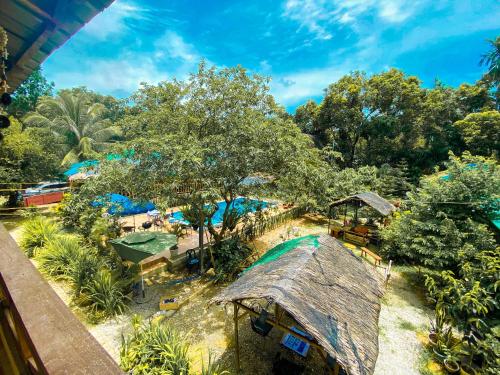 Zahrada ubytování Tinipak Lodge