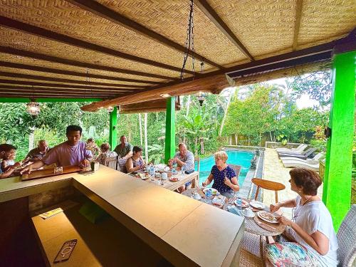 Clientes alojados en Dupa Ubud