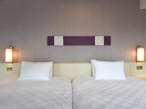 Katil atau katil-katil dalam bilik di Shinjuku Prince Hotel