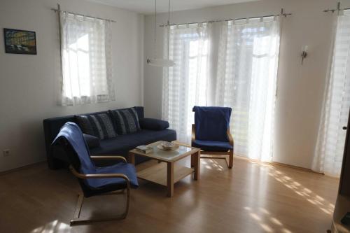 Istumisnurk majutusasutuses Ferienwohnung 02