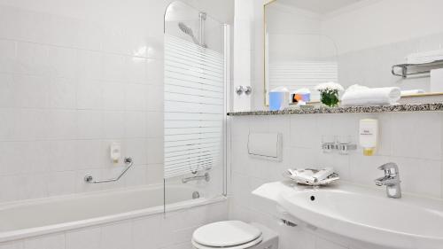 Koupelna v ubytování Hotel Bayerischer Hof Dresden
