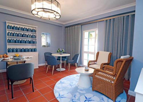 Khu vực ghế ngồi tại Quinta São Gonçalo