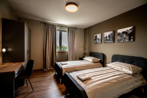Ένα ή περισσότερα κρεβάτια σε δωμάτιο στο Casa San Vital