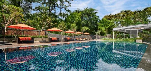 Bazén v ubytování Gran Melia Jakarta nebo v jeho okolí