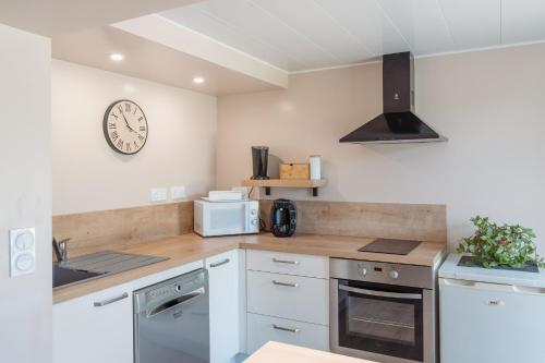 Dapur atau dapur kecil di Les Deux Délices