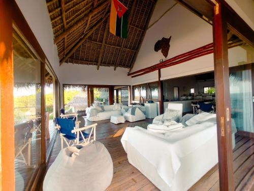 Un lugar para sentarse en The Beach House