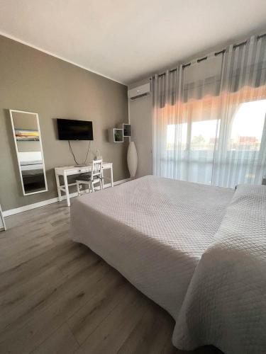 Postel nebo postele na pokoji v ubytování Hotel Palatinum