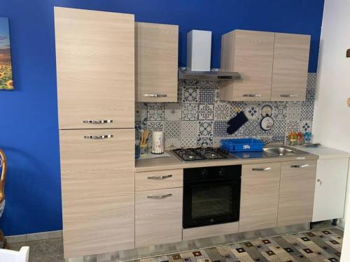 Dapur atau dapur kecil di A Rizzilla Guest House