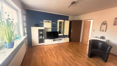 Kuchyň nebo kuchyňský kout v ubytování Ferienwohnung am See, Hage / Norddeich