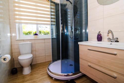 Kupatilo u objektu Apartamentai Vida