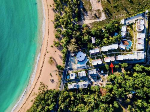 Letecký snímek ubytování New Beachfront Penthouse Punta Popy