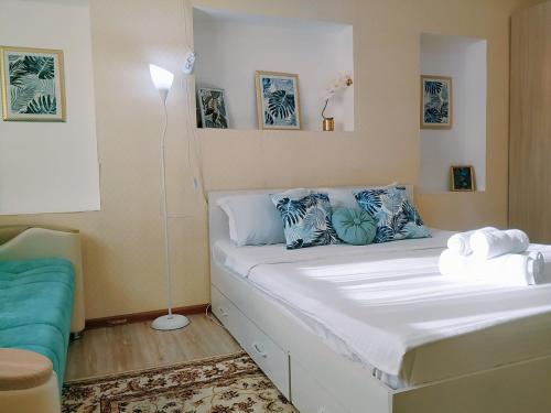 Ένα ή περισσότερα κρεβάτια σε δωμάτιο στο EmmaApart Comfort 110