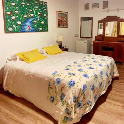 Ένα ή περισσότερα κρεβάτια σε δωμάτιο στο Hotel La Castellana