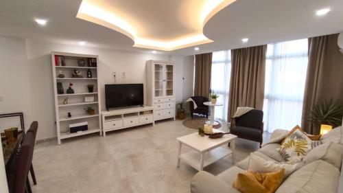 TV a/nebo společenská místnost v ubytování Piso Málaga cerca playa