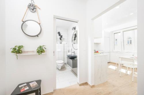 Koupelna v ubytování Hideaway Favoriten