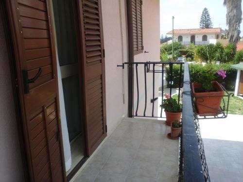 Μπαλκόνι ή βεράντα στο B&B Villa Pegaso
