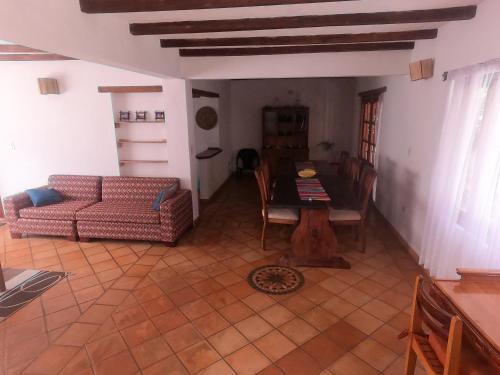 Χώρος καθιστικού στο Agradable Casa al Estilo Colonial
