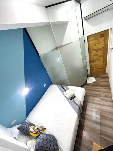 Ένα ή περισσότερα κρεβάτια σε δωμάτιο στο Hanuman VIP Hostel