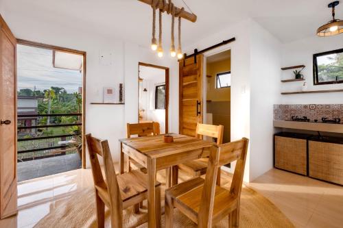 Kuchyň nebo kuchyňský kout v ubytování Casa Talisay
