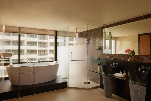 Un baño de Banyan Tree Bangkok