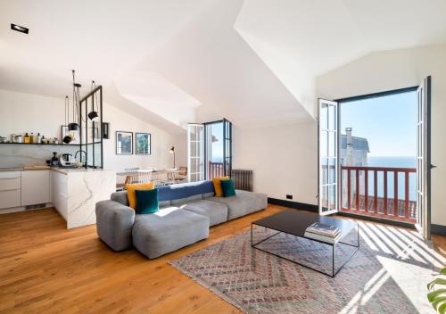 Appartement avec vue sur la côte des Basques By Ginto Hotels