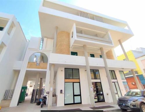 Bygningen som lejligheden ligger i