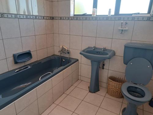 Koupelna v ubytování Onyx Villa