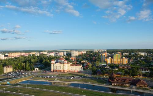 Radisson Hotel & Congress Center Saransk sett ovenfra