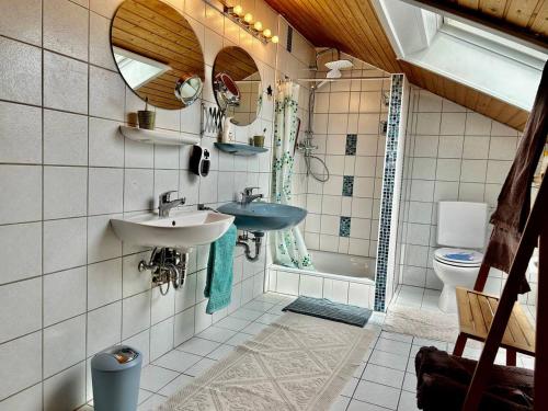 Natur Atempause Schwarzwald tesisinde bir banyo