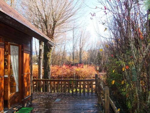 Κήπος έξω από το Chalet cosy avec jardin, proche golf de Barcelonnette, pour 8 personnes - FR-1-165A-69