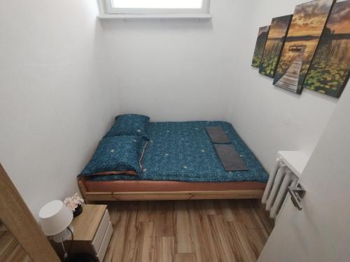 Postel nebo postele na pokoji v ubytování VasylOk