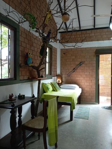 Posezení v ubytování Villa Lyvie ayurvedic hotel