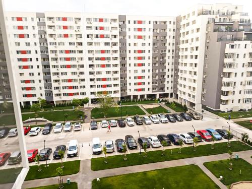Preciziei Park Ap with parking and self check in