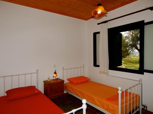 Katil atau katil-katil dalam bilik di Aetovigli