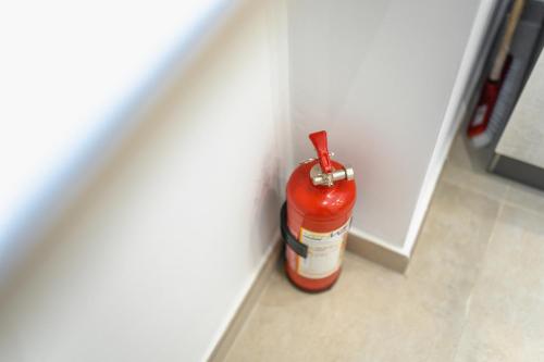 a bottle of fire extinguisheragentsagentsagentsagentsagentsagentsagentsagentsagentsagents at Mare Fuori B&B in Pescara