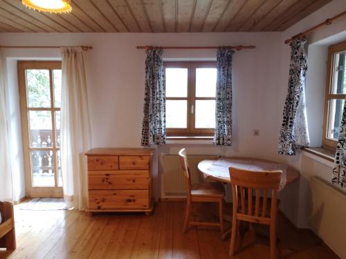 Χώρος καθιστικού στο Ferienwohnung Niklas