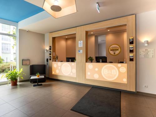 Vstupní hala nebo recepce v ubytování B&B Hotel Stuttgart-Airport/Messe