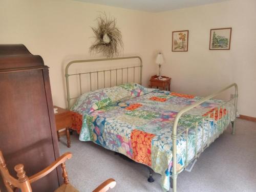 מיטה או מיטות בחדר ב-Country Escape