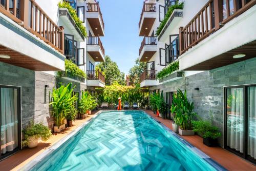Bazén v ubytování December Hoi An Villa nebo v jeho okolí
