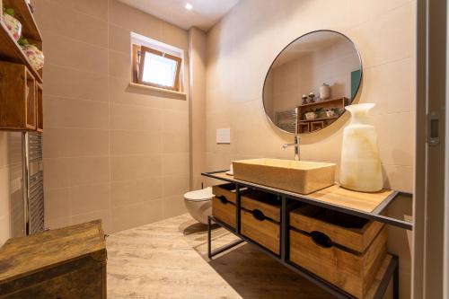 Koupelna v ubytování Corte Rossetti Relax Assoluto e Luxury Urban Spa