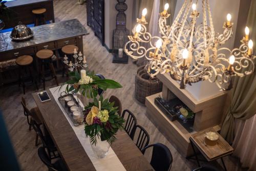 Posezení v ubytování Corte Rossetti Relax Assoluto e Luxury Urban Spa